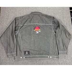 Vintage Fat Albert Mens Jacket 2XL Denim Jean Jacket Spirit First Platinum